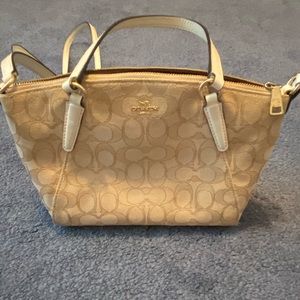 Coach Purse, Tan, Gently Used